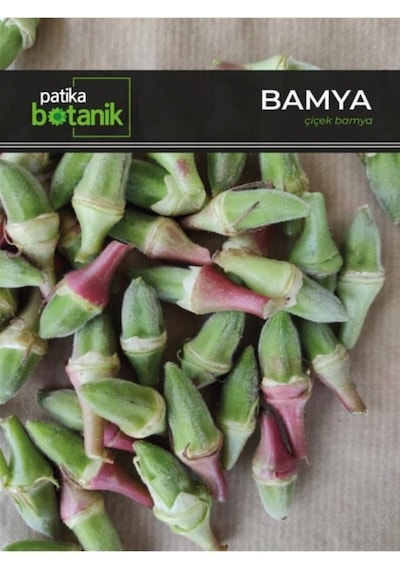 100 Adet Çiçek Bamya Tohumu