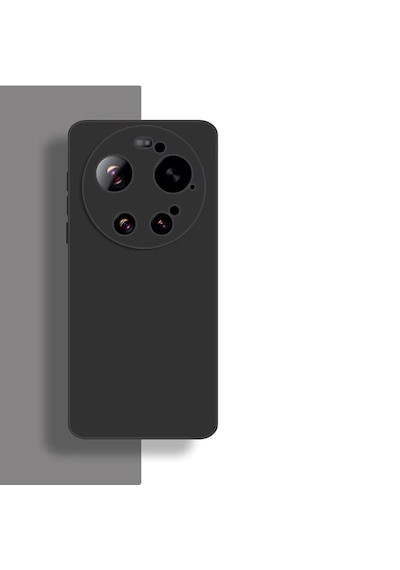 Microcase Xiaomi 17 Ultra İle Uyumlu Campro Serisi Kamera Korumalı Silikon Kılıf - Al3427 Siyah