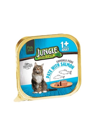 Balıklı Pate Yetişkin Konserve Kedi Maması 100 Gr - Jnga-005