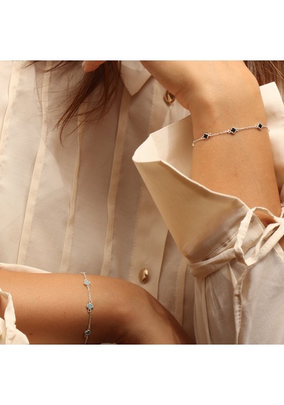 Mavi Yonca Bileklik 718537 Silver Gümüş