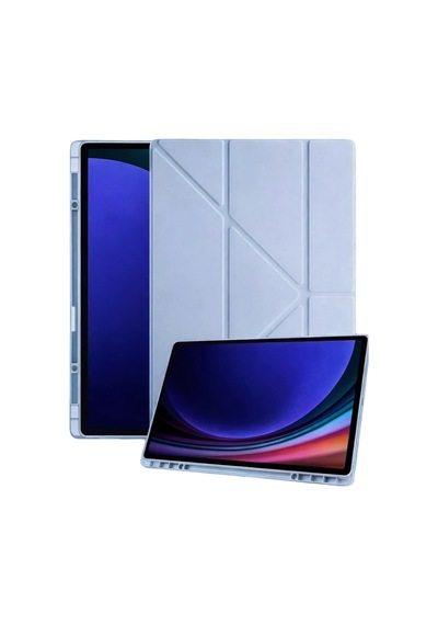 Newface Samsung Galaxy Uyumlu X730 Tab S11 Kalemlikli Mars Tablet Kılıfı Semeglbl - 95 - Mavi
