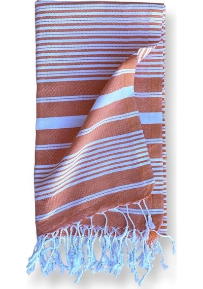 Mulberry Maryon Peştemal %100 Pamuk Banyo Havlusu Orange