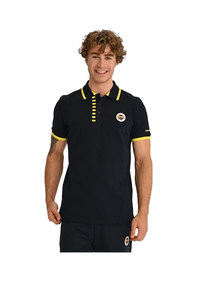 Fenerium Fenerbahçe Lisanslı Erkek Tribün Çubuklu Detaylı Polo T-shirt Uv Kutu Hediyeli Lacivert - Beyaz Fenerium Fenerbahçe Lisanslı Erkek Tribün Çubuklu Detaylı Polo T-shirt Uv Kutu Hediyeli Lacivert - Beyaz