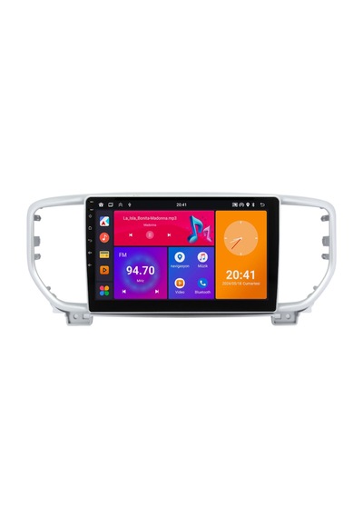 Kia Sportage Android Multimedya Sistemi 2019-2021 8+256 Gb Premium Ekran Yazılımsal 9"