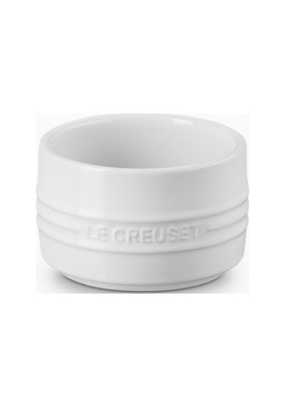 Le Creuset Seramik Ramekin, Istiflenebilir Lüks Sunum Kase Beyaz
