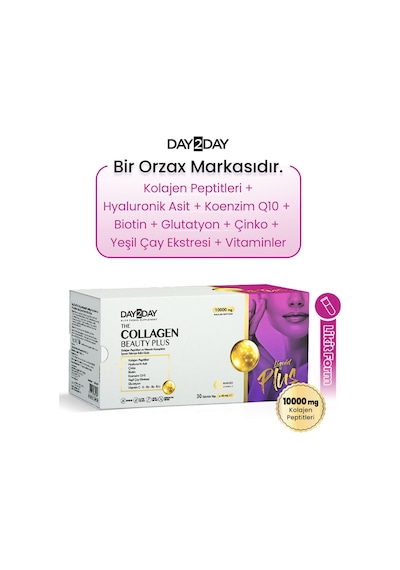 Day2day The Collagen Beauty Plus Mango Aromalı 30 Tüp X 40 Ml