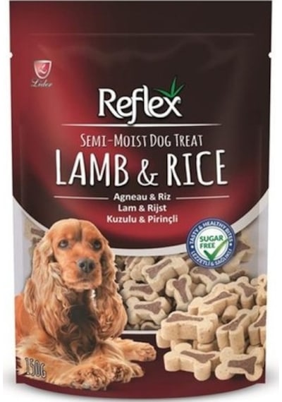 Reflex Semi Moist Kuzu Pirinçli Yetişkin Köpek Ödül Maması 150 G