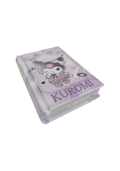 Victori's Journals Vj Kuromi Lisanslı 365 Günlük 368 Sayfa A7 Ebatında Gümüş Varaklı Kenarlı Defter