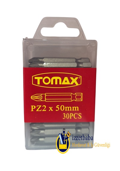 Tomax Pz2 X 50 Mm Bits Uç 30 Adet