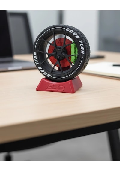 Spor Jant Modeli Ofis Ve Home Office Dekoratif Obje