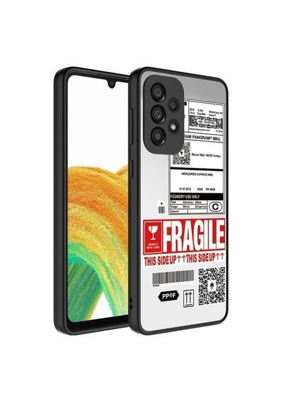 Galaxy A33 5g Kılıf Aynalı Desenli Kamera Korumalı Parlak Zore Mirror Kapak Fragile
