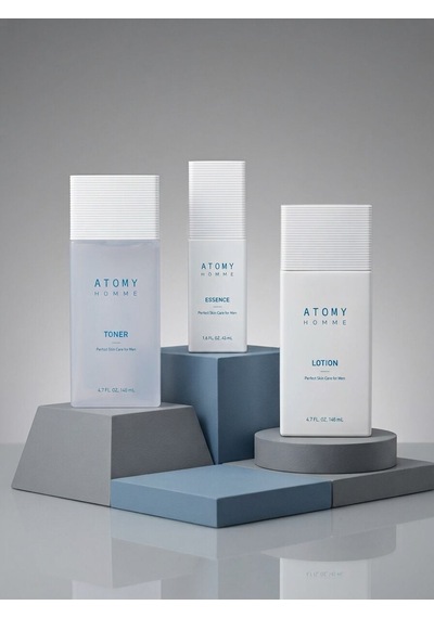 Atomy Homme 3 Lü Erkek Cilt Bakım Seti Toner Esans Losyon