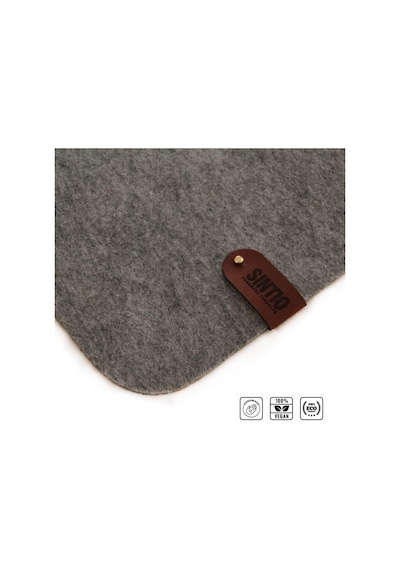 Sintio Keçe Mouseped 50x100cm Açık Gri Kaydırmaz Tabanlı , Oyuncu Gamer Mouse Pad, Büyük Boy Large Ofis Tipi M