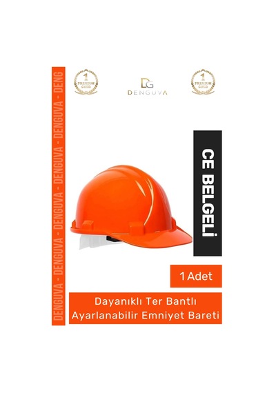 Baret Essafe Ce Belgeli Ekonomik Havalandırmalı Ayarlı Mühendis Güvenliği Turuncu Emniyet Bareti