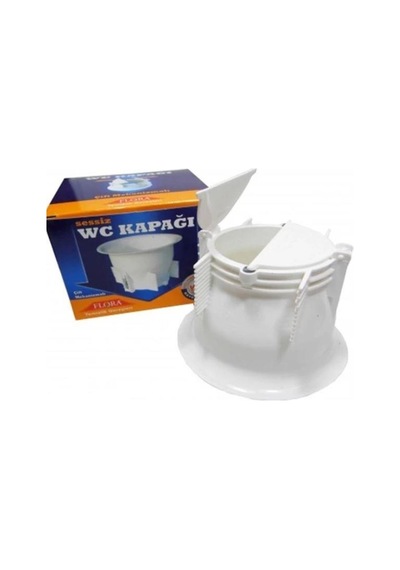 Flora Sessiz Wc Kapağı Çift  Kapaklı