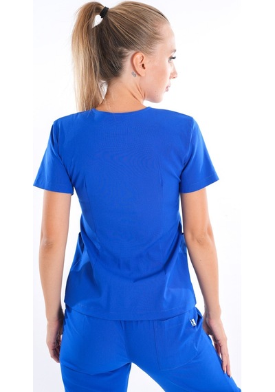Saks Renk Lily Model Fermuarlı Soft Likra Doktor, Hemşire Cerrahi Üniforma Takım Saks Mavi Saks Mavi Saks Renk Lily Model Fermuarlı Soft Likra Doktor, Hemşire Cerrahi Üniforma Takım Saks Mavi Saks Mavi