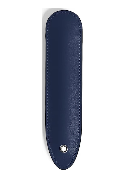 Montblanc Meisterstück Deri 1li Kalem Kılıfı 221440 Lacivert
