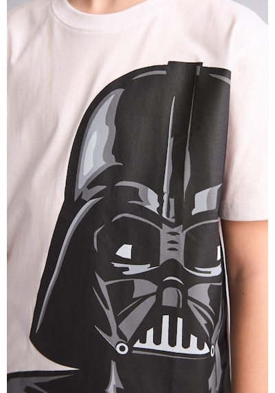 Defacto Star Wars Regular Fıt 2li Pijama Takımı Erkek Çocuk E0336a826smwt34 Beyaz-wt34