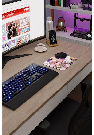 Dori Genshin Impact Anime Gacha V5 - 22x18 Gaming Mouse Pad Fare Altlığı