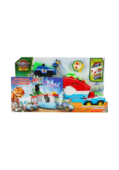 Paw Patrol Dino Filmi Dino Mobil Karargah 2'si 1 Arada Dönüşebile