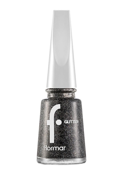 Flormar Glitter Yarı Transparan Parlak Bitişli Simli Oje GL36