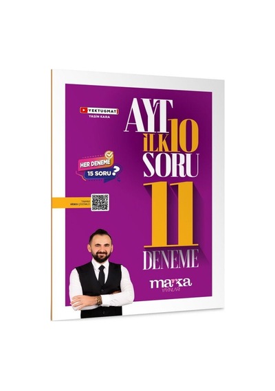 Marka Yayınları Ayt Matematik İlk 10 Soru Konuları 11 Deneme