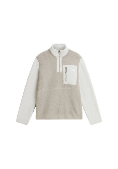 The North Face M Yumıorı 1/4 Zıp Erkek Outdoor Çeyrek Fermuarlı Polar Üst Nf0a883ssm41 Bej