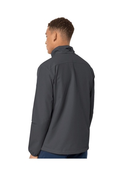 Jack Wolfskin Erkek Koyu Gri Softshell & Polar Koyu Gri Koyu Gri