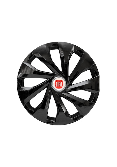 Fiat Fiorino 14 Inç Uyumlu Jant Kapağı 4'lü Takım Siyah 9014