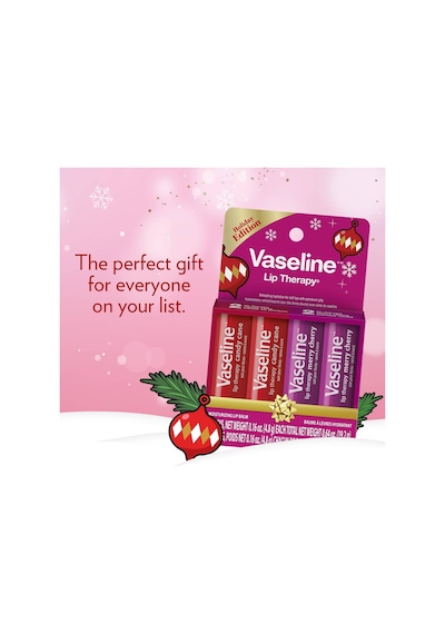 Vaseline Lip Therapy Holiday Edition Nemlendirici Dudak Bakım Stick Seti 4x4.8gr