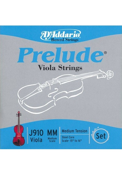 Daddarıo J910 Mm Vıola Tel Seti, Prelude, Medıum Scale 15"-16" , M