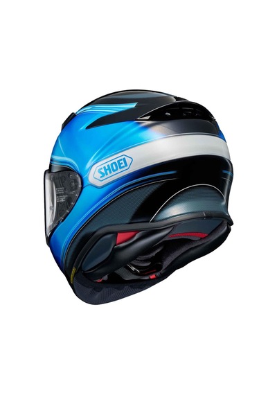Shoei Nxr 2 Sheen Kapalı Motosiklet Kaskı Mavi - Siyah