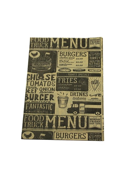 50pcs Sunum Kağıt Altlık 25x35cm Çok Renkli
