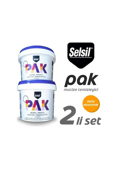 Selsil Pak Genel Amaçlı Mucize Temizleyici  2 x 500 G