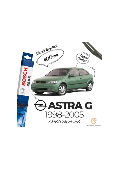 Opel Astra G Arka Silecek 1998-2005 Bosch Rear H402