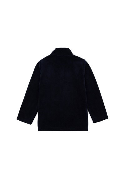 U.S. Polo Assn. Erkek Çocuk Lacivert Fermuarlı Polar Sweatshirt 50293545-VR033
