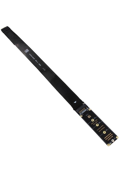 6086 M.2 Nvme Ssd Pcıe 4.0 X4 Uzatma Kablosu M Key Adaptör Riser Card Çevirici