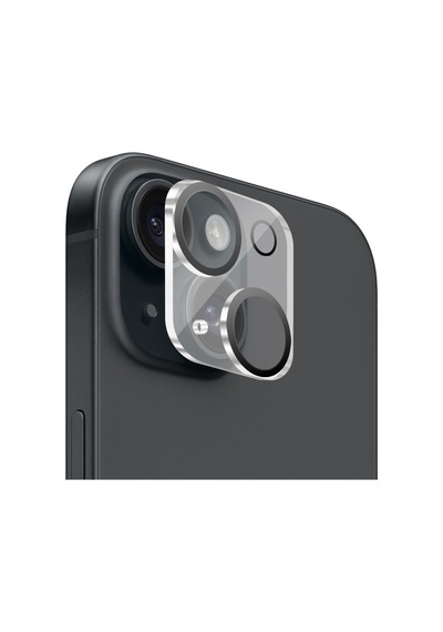 Buff Apple Uyumlu iPhone 15 - Şeffaf Kılıf + Ekran Koruyucu + Lens Koruyucu Privacy