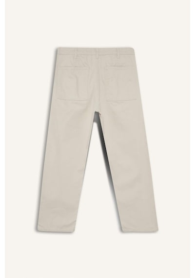 Defacto Tapered Wide Leg Fit Geniş Paça Jean Pantolon F8365ax25aubg700 Bej
