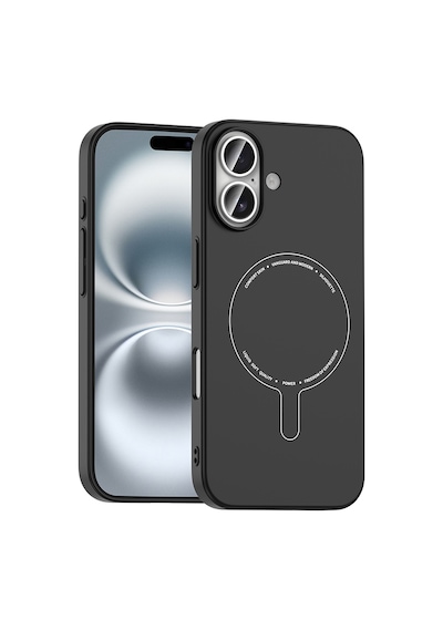 İphone 17 Kılıf M-safe Şarj Özellikli Kamera Korumalı Ardx Elio Sert Pc Kapak - Lila Çok Renkli