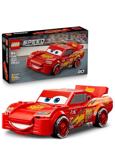 LEGO® Speed Champions | Şimşek McQueen 77255 – 9 Yaş ve Üzeri Çocuklar için Çıkartmalar İçeren Oyuncak Yapım Seti (270 Parça)