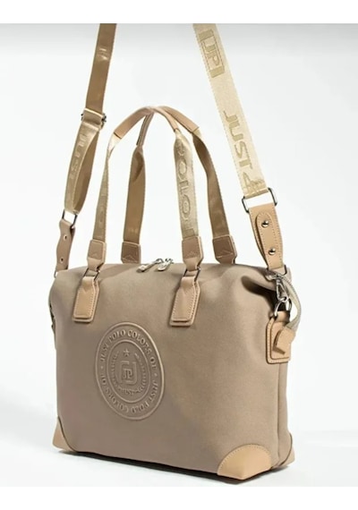 Just Polo Kadın Yeni Sezon Büyük Boy Lüks El Ve Omuz Çantası Shoulder Bag Ebat: 33 X 40 Cm Vizon 61256510