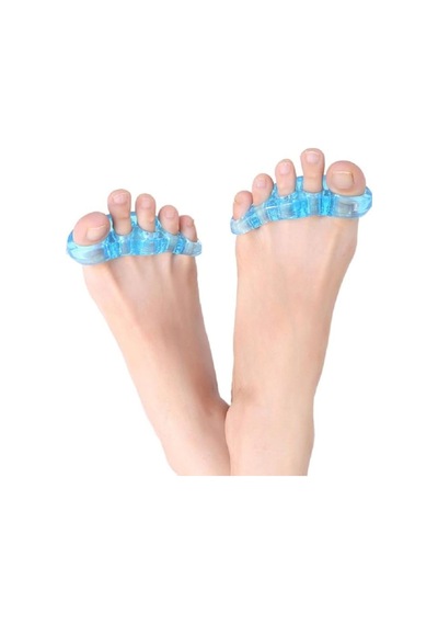 Ayak 5 Parmak Ayırıcı Şekil Düzeltici Aparat Deluxe Pampered Toes Silikon 5 Parmak Ayraç