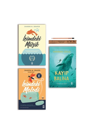 Genç Timaş İçimdeki Müzik - İçimdeki Melodi - Kayıp Balina Set 3 Kitap