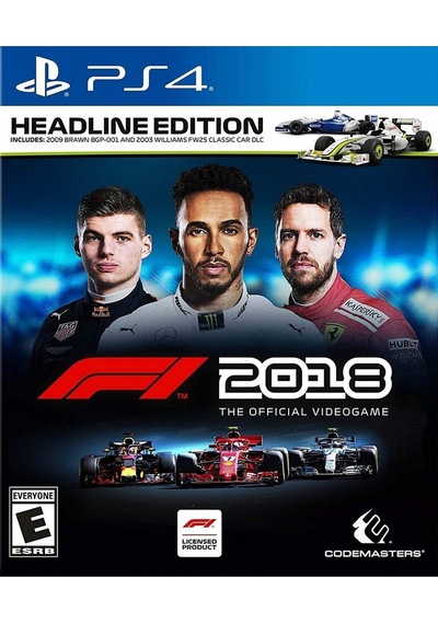 F1 2018 Headline Edition PS4 Oyun