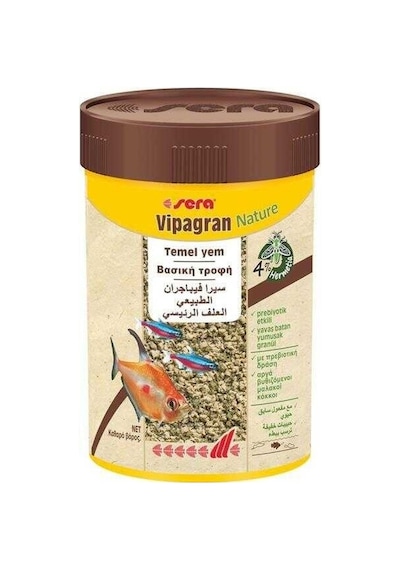 Sera Vipagran Nature 1 L Granul Balık Yemi