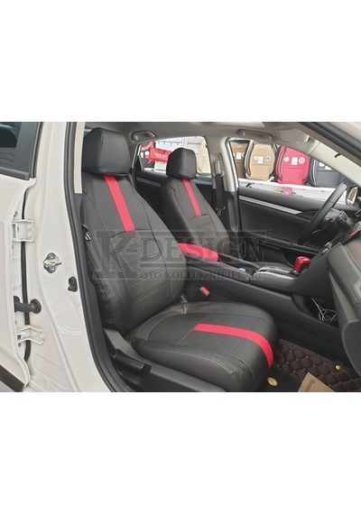 Honda Civic Araca Özel Deri Oto Koltuk Kılıfı (378096922)