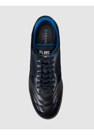 Cabani Lacivert Hakiki Deri Erkek Casual Sneaker