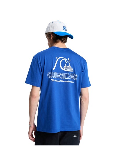Quiksilver Evo Original Bs Erkek Mavi Outdoor T-shirt Eqyzt08263-3069