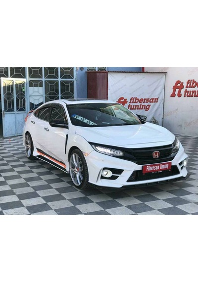 Honda Fc5 F450 Lip Plastik Tampon Için --Fibersan Tuning